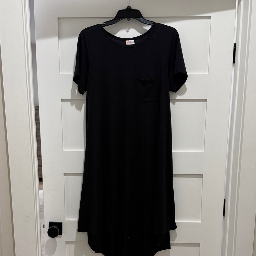 LuLaRoe Classic Black Midi Dress